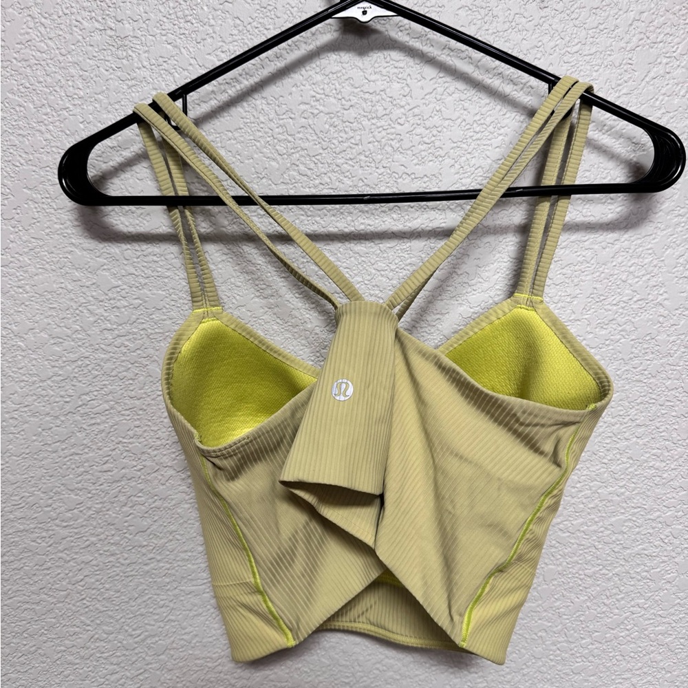 Lululemon Like A Cloud Longline Bra Light Support Women’s 8 - Picture 4 of 5